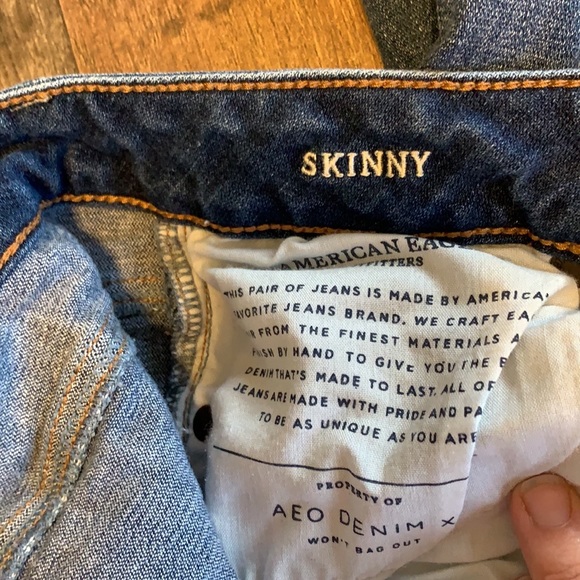 American Eagle skinny jeans size 4 - Picture 5 of 5